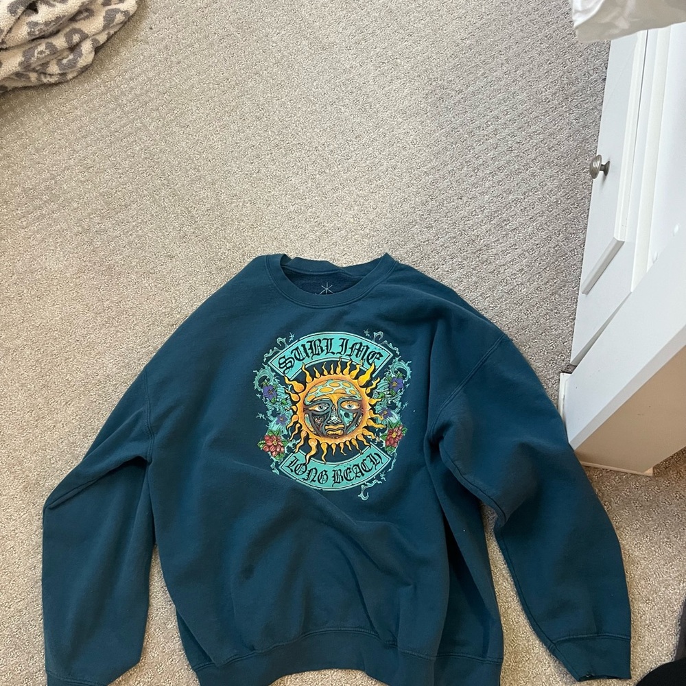 Woman’s Blue Earthbound  Sublime Sweater